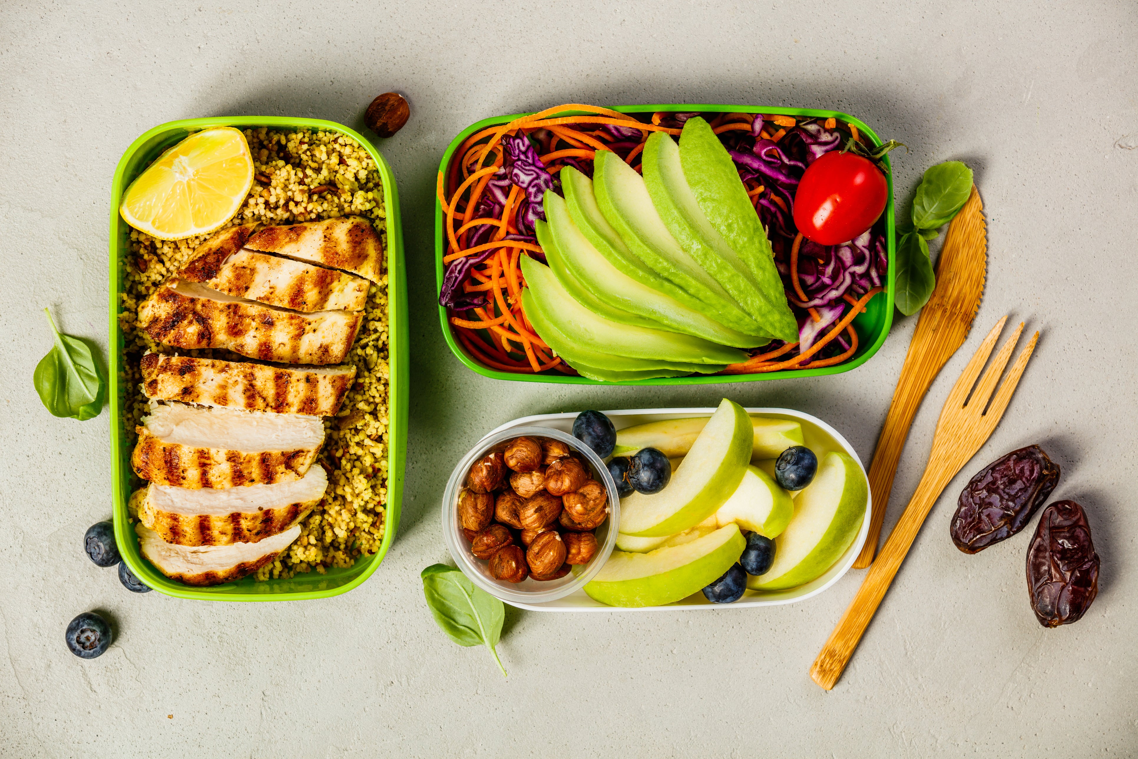 Meal Prep Bento Boxes 4 Different Ways (Clean Eating on the Go!)