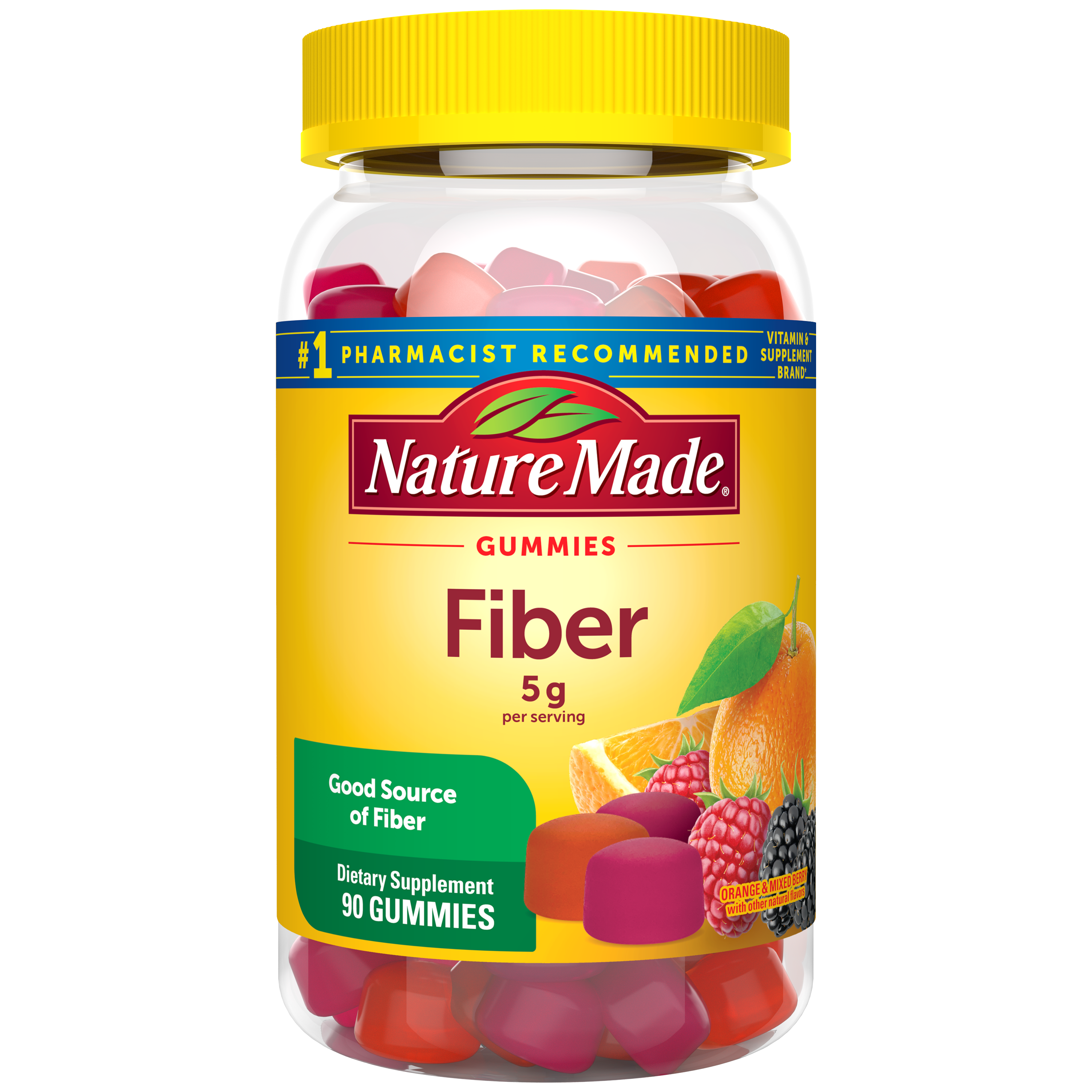Fiber Choice Daily Prebiotic Fruity Bites (Label)