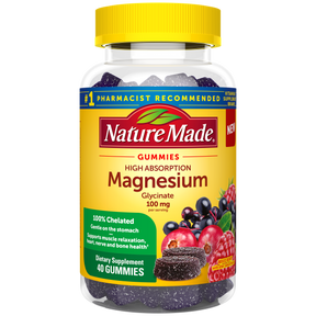 High Absorption Magnesium Glycinate Gummies & Nature Made®