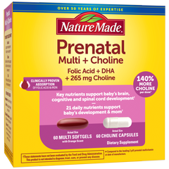 Prenatal Multi Softgels + Choline Capsules