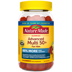 Advanced Multivitamin 50+ For Him Gummies