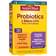 Probiotics 1 Billion CFU From Live Cultures Capsules