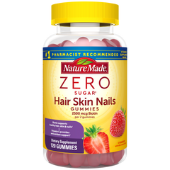 Zero Sugar‡ Hair Skin Nails Gummies