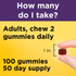 100 mg Elderberry Gummies with Vitamin C & Zinc | 100